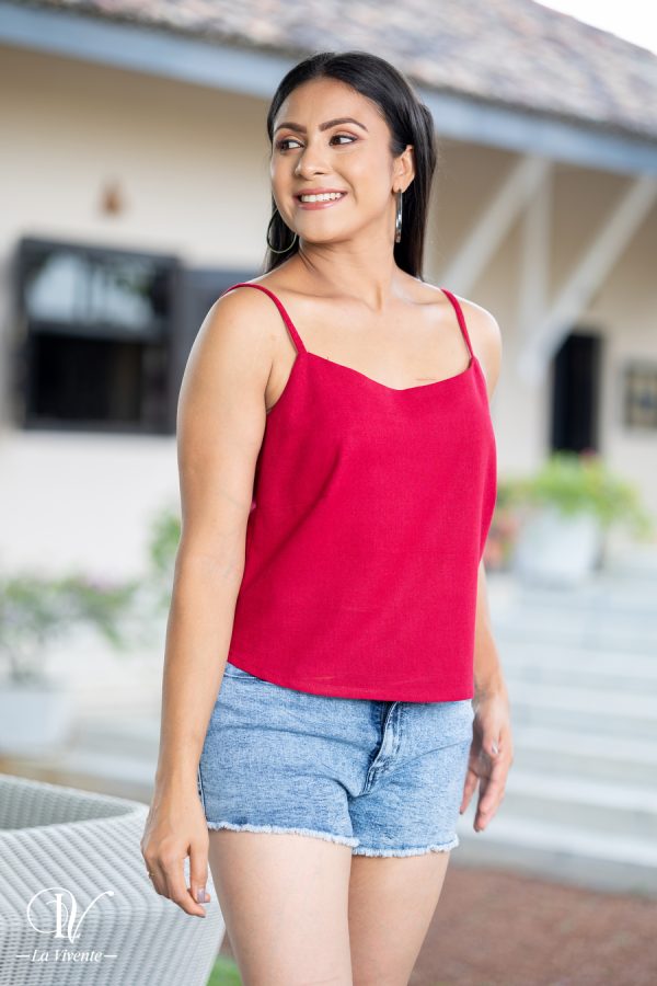 Cami Top With Adjustable Straps