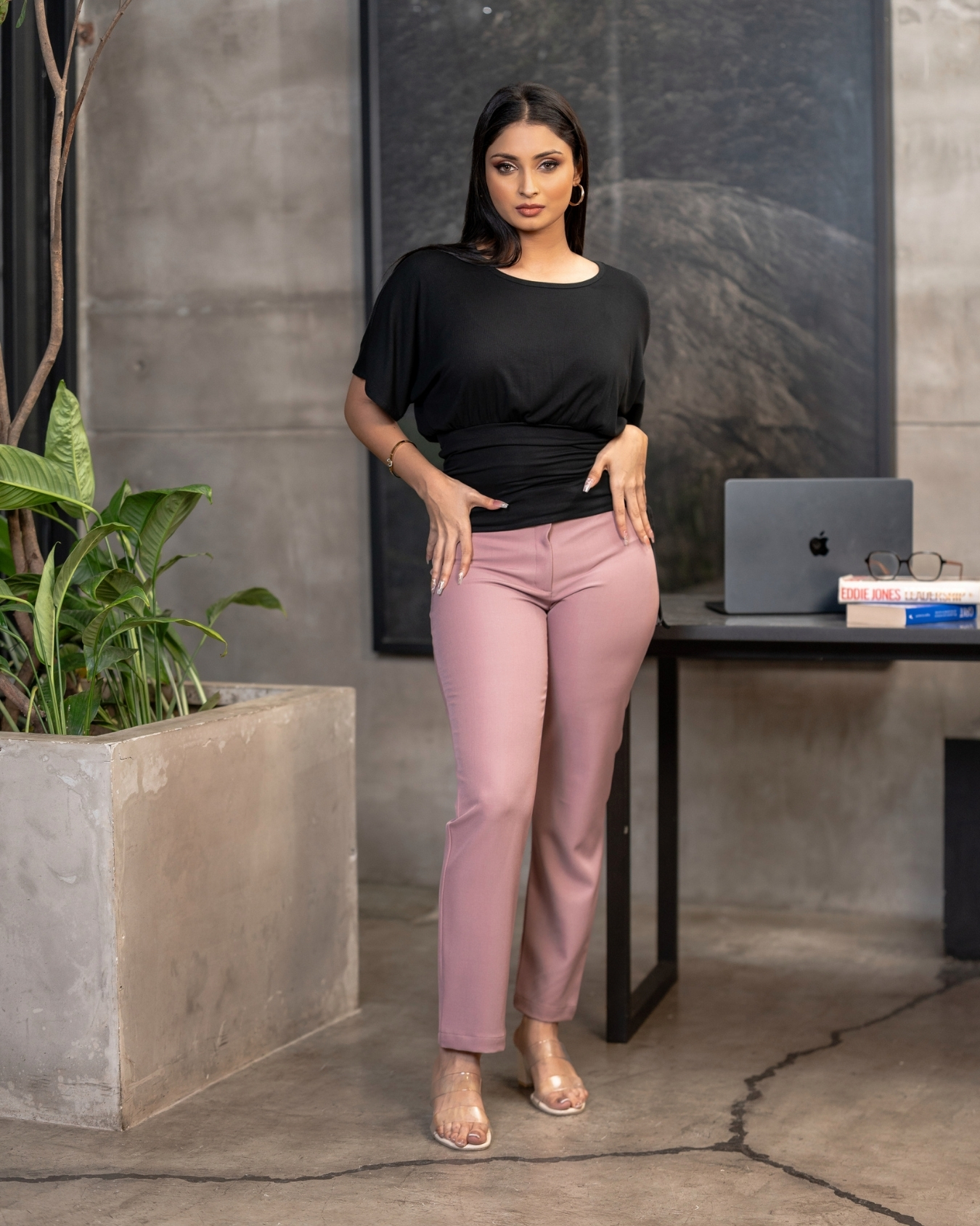 Maggie Sleeve Gathered Waist Detail Blouse - Image 2